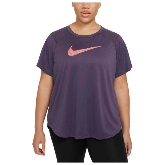Nike Γυναικεία κοντομάνικη μπλούζα Icon Clash Run